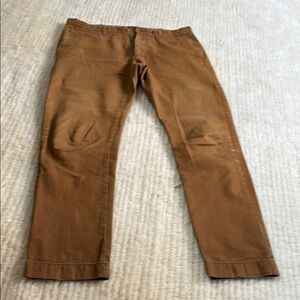 J. Crew Men's Tan "The Driggs" Pants 100% Cotton Size 30 x 30